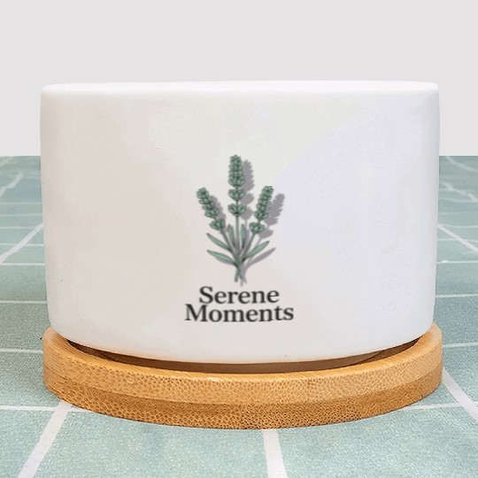 Serene Moments Lavender Calm Plant Pots