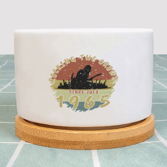 60th Birthday Rocking The Crowd GIT 07/1965 Plant Pots