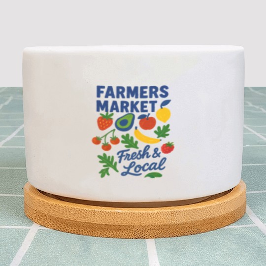 Farmers Market Plant Pots