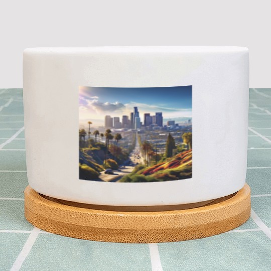 los angeles city. Plant Pots