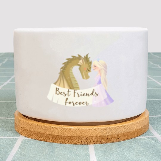 Twilight & Sparkles - Unlikely Besties Plant Pots