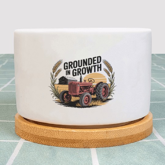 Grounded in Growth Plant Pots