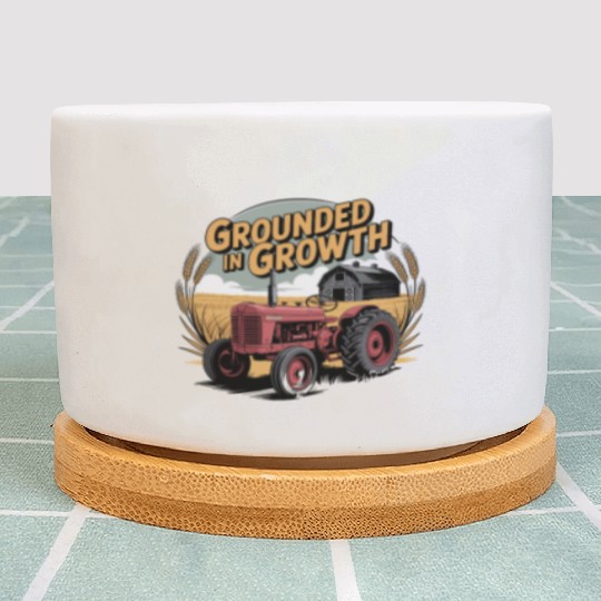 Grounded in Growth Plant Pots