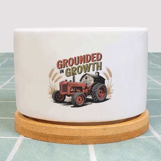 Grounded in Growth Plant Pots