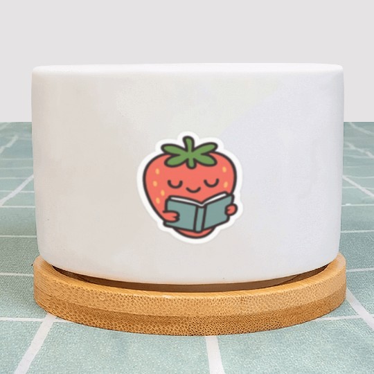 Bookish Strawberry Plant Pots