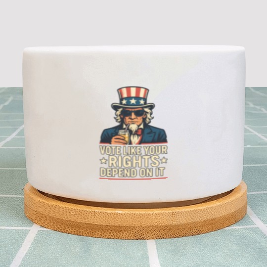 Vote Like It Matters - Democracy Defender Plant Pots