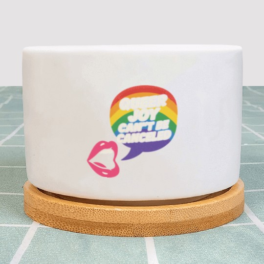 Queer Pride Queer Joy LGBTQ+ Affirmation Trans Plant Pots