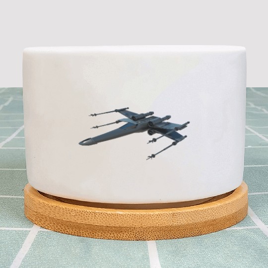 Stealth Fighter Jet Design Plant Pots