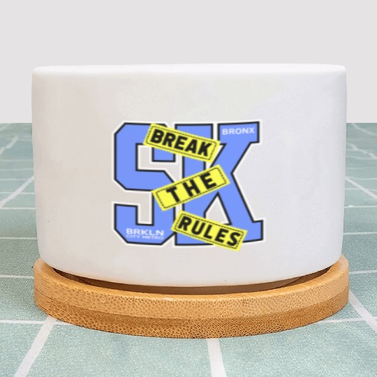 Bronx Street Art Urban Brooklyn Plant Pots