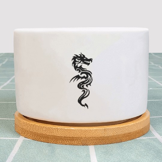 Dragon Tribal Plant Pots