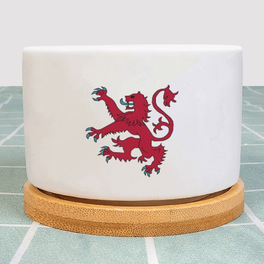 Scottish Lion Plant Pots