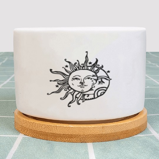 Moon & Sun Plant Pots