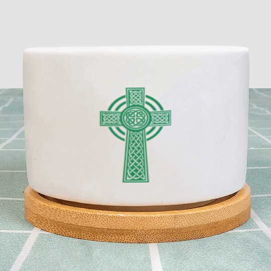 Celtic cross Plant Pots