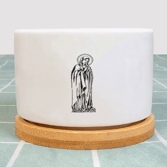 Virgin Mary Plant Pots
