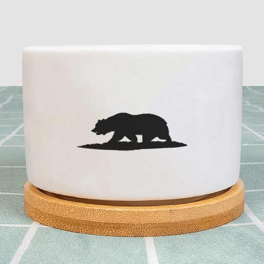 California Bear Plant Pots