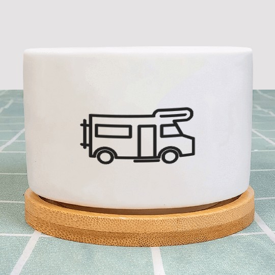 Caravan Icon Plant Pots