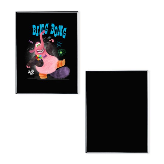 Disney Pixar Inside Out Bing Bong Dancing  Portrait Poster Set