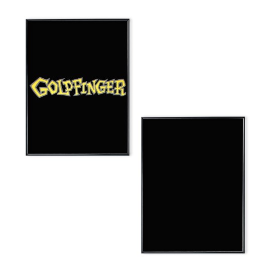 Vintage 90s 1995 Goldfinger Ska Punk Band Poster Set