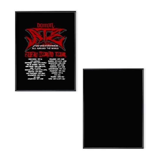 Discover Stray Kids DOMINATE Tour 2025 Poster Set Kpop Concert Merch SKZ Fan Unisex Poster Set