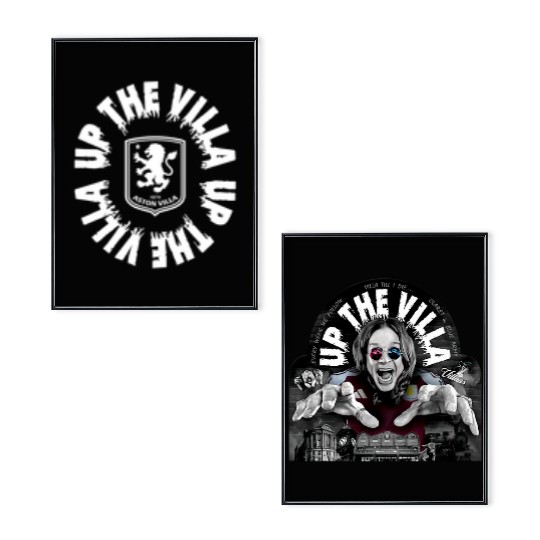 Ozzy Osbourne Up The Villa 2025 Ozzy Osbourne Poster Set