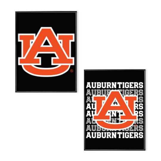 Auburn Tigers Full Zip Poster Set