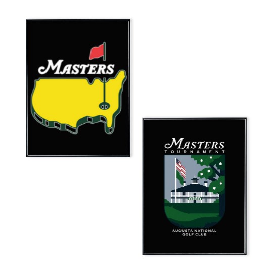 2026 Masters Golf Tournament Poster Set and Augusta National Golf Poster Set