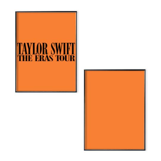 Eras Tour Blue TS Merch Poster Set