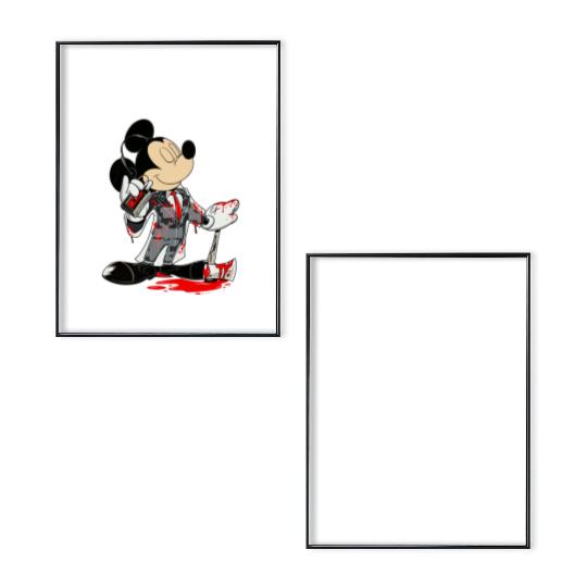 Mickey Ice Nine Poster Set, Halloween Ice Nine Disney Poster Set