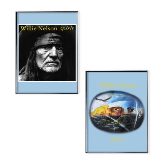 Vintage Nelson Poster Set Nelson Spirit Country Rock Country Music Poster Set