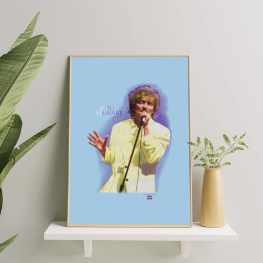 Vintage Rod Stewart Tour Poster Set