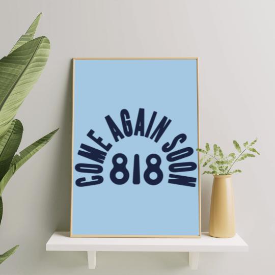 818 Tequila Double Sided Poster Set