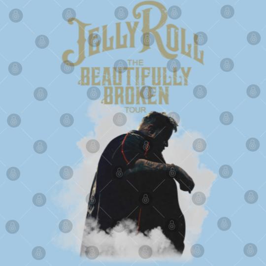Jelly Roll The Beautifully Broken Tour 2024 Poster Set