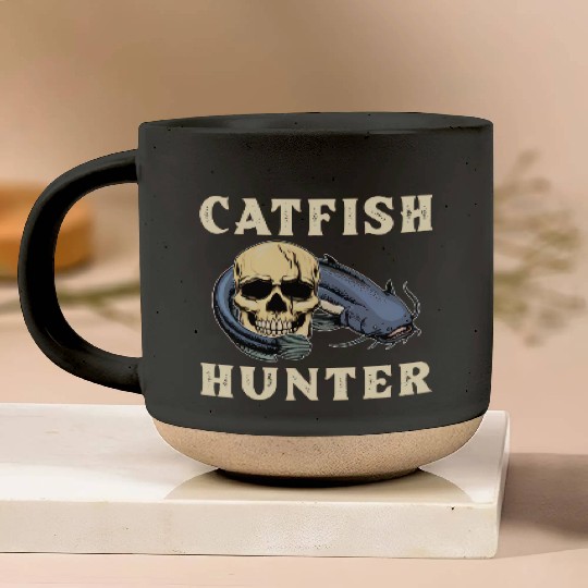 Catfish Hunter - Hunting Catfishing Fishing Pottery Mugs