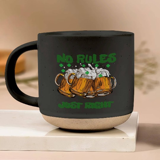 st paddy funny day, green beer Irish day Pottery Mugs