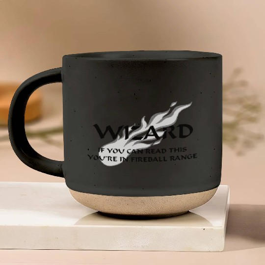 Wizard - Fireball Range Pottery Mugs