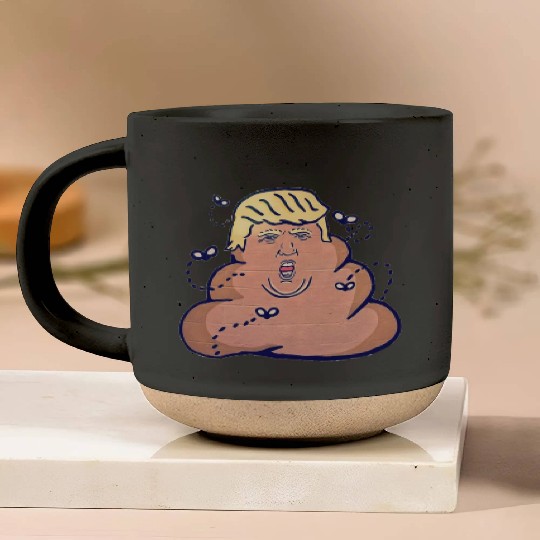 DUMP TRUMP Pottery Mugs