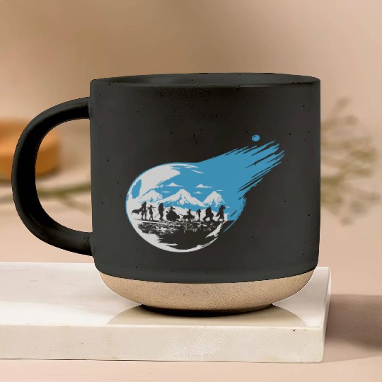 Final Fantasy 7 Inspired Pottery Mugs