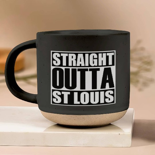 Straight Outta St Louis Pottery Mugs