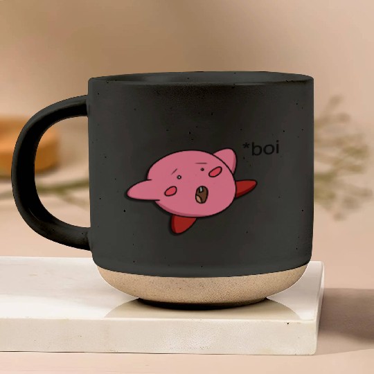 Funny Kirby Pottery Mugs