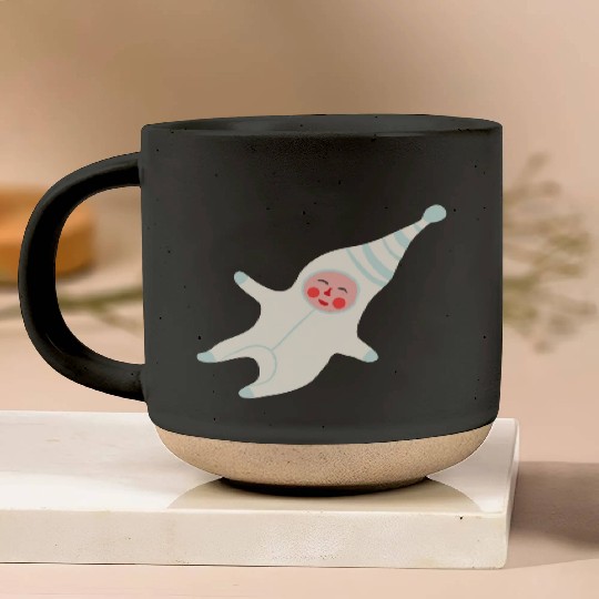 Sleeping Baby Pottery Mugs