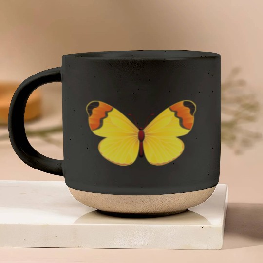 Butterfly Pottery Mugs