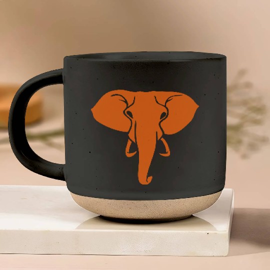 Elephant Pottery Mugs