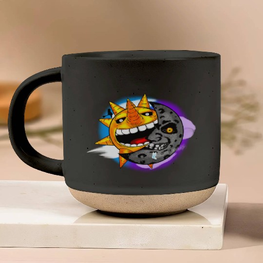 Sun & Moon Pottery Mugs