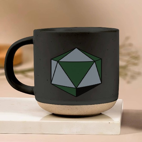 platonic solid Pottery Mugs
