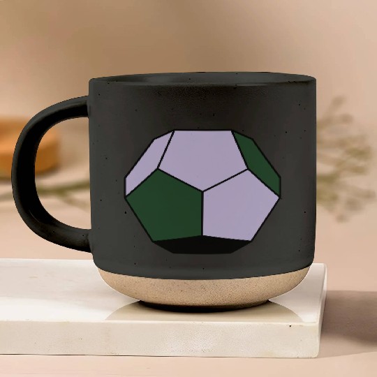 platonic solid Pottery Mugs