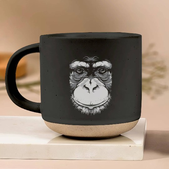 Monkey face Pottery Mugs