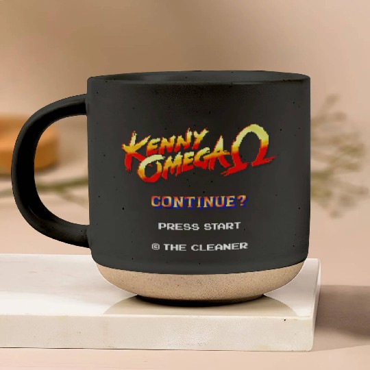 kenny omega game 8 bit Pottery Mugs