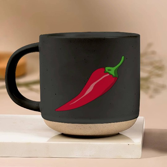 paprika chilli chili pepper citrus veggie gemuese Pottery Mugs