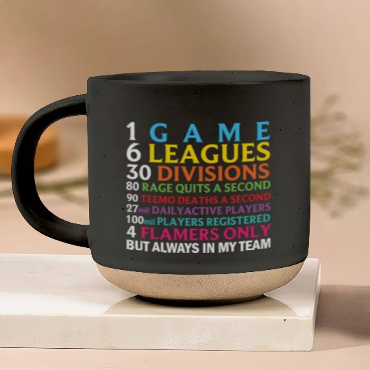 League of Legends troll rage quit and flamers Pottery Mugs