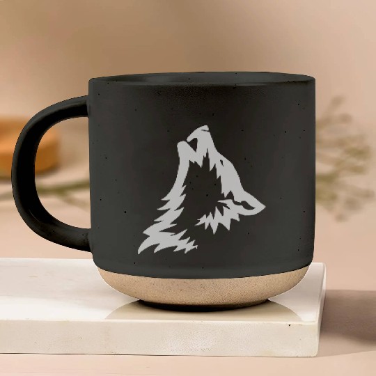 wolf Pottery Mugs